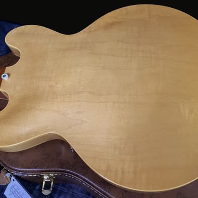 NEW Gibson Custom 1959 ES-335 Reissue Murphy Lab Ultra Light Aged Natural - Authorized Dealer 7.9 lb - Quilt Maple - 110105 image 10