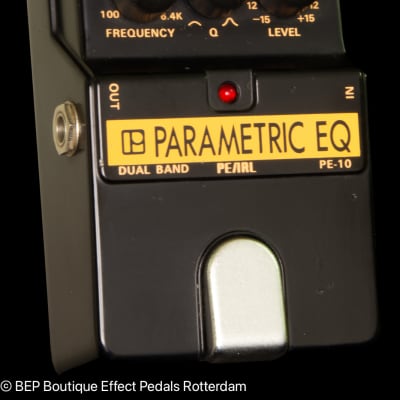 1980's Pearl Japan PE-10 Parametric EQ Vintage Effects Pedal | Reverb