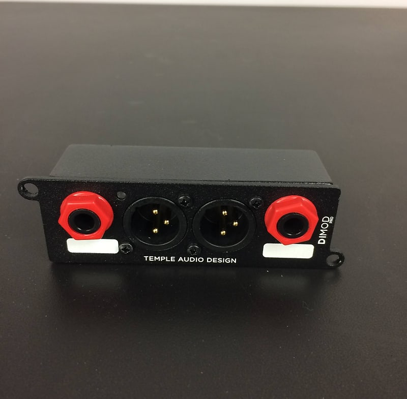 Temple Audio DI MOD PRO Compact Active Stereo DI Module