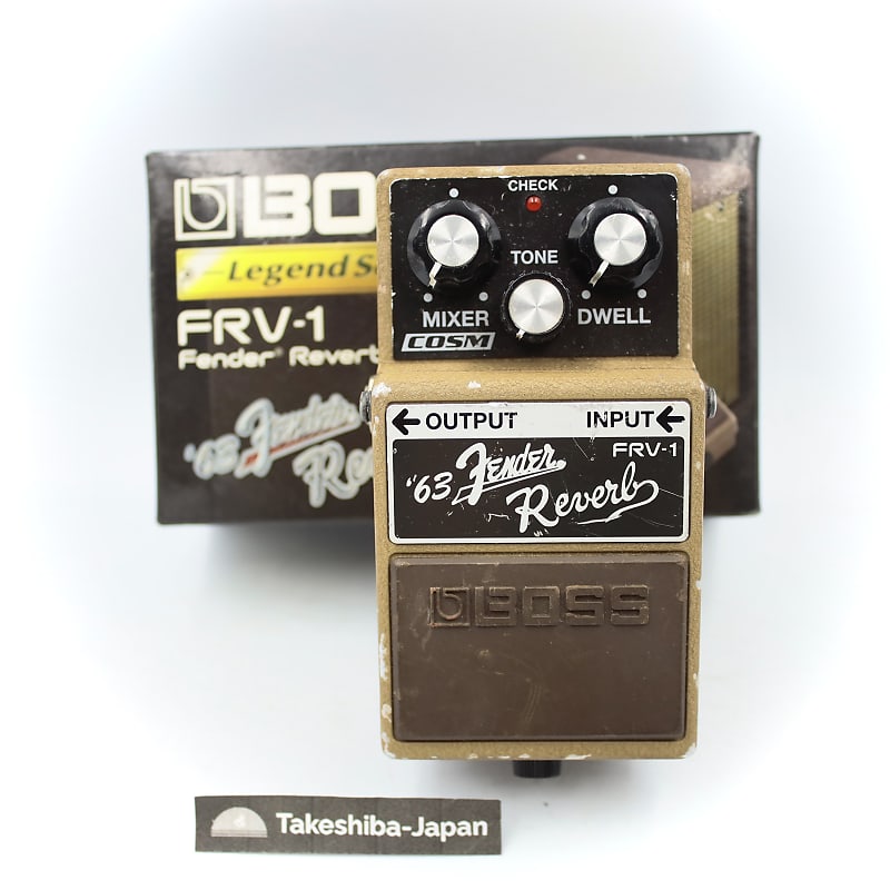 BOSS FRV-1 リバーブ Used Boss FRV-1 63 REVERB Guitar Effect