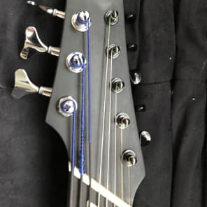 Wes Lambe 8GT 2013 - Novax-style Charlie Hunter 8 String Fanned Fret Dual Output Hollow Guitar/Bass image 12