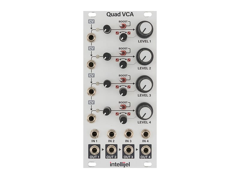 Intellijel Quad VCA