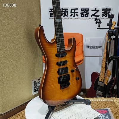 ESP  M-III USA Striped sunset Electric Guitars for sale