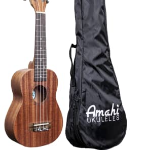 Amahi UK210S Select Mahogany Soprano Ukulele