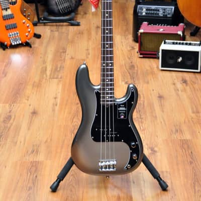 Fender American Professional Precision Bass RW Mercury image 2