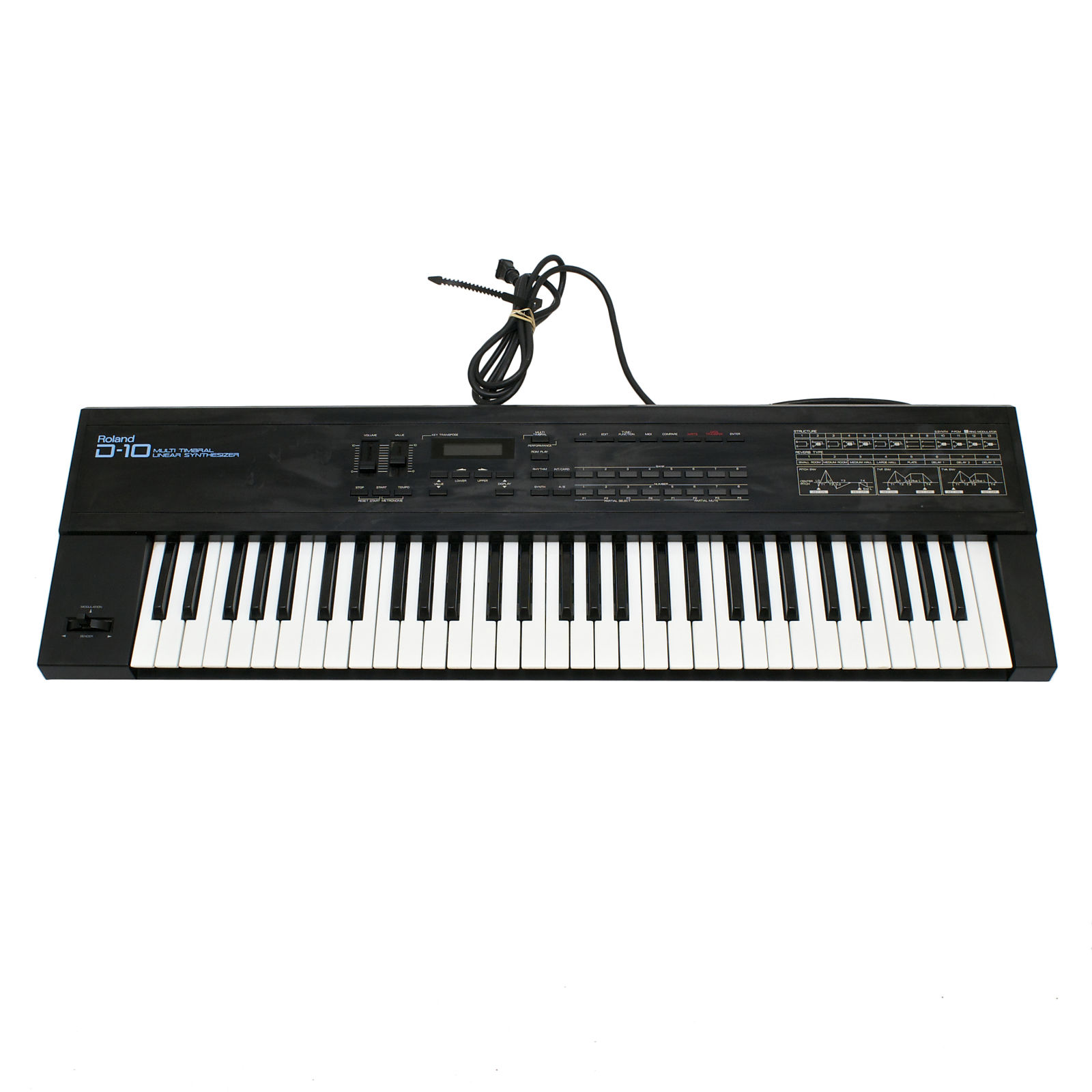 Roland D-10 61-Key Multi-Timbral Linear Synthesizer | Reverb