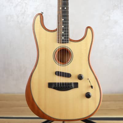 Fender American Acoustasonic Stratocaster 2020 - Natural image 2