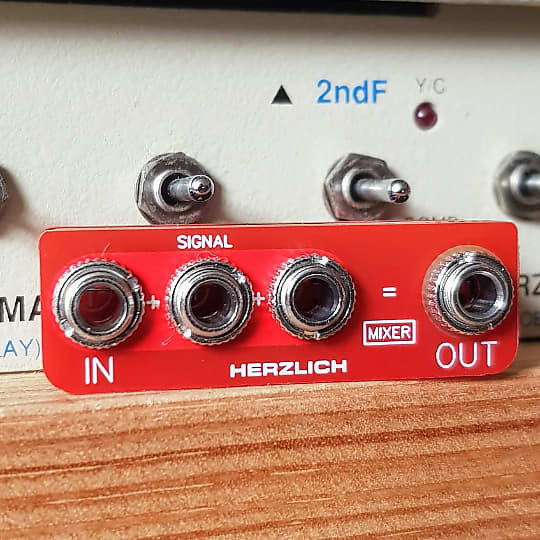 Passive Mixer 0HP Herzlich Plenum passive mixer for Reverb