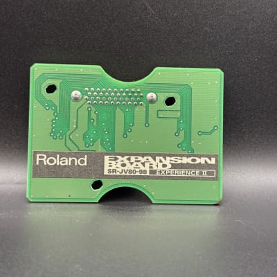 Roland SR-JV80-98 Experience 2 Expansion Board 1990s - Green