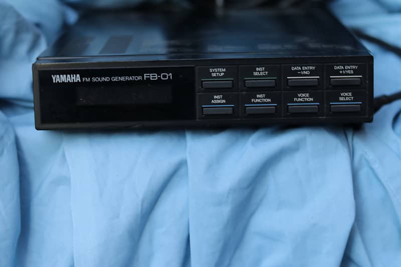 Yamaha FB-01 FM Sound Generator 1986 - 1987 - Black image 1
