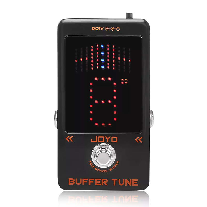 JOYO JF-19 Buffer Tune Pedal Accurate Tuner LED Screen Electric Bass, Guitar etc image 1