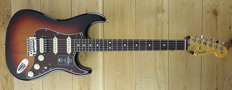 Fender American Professional II Strat HSS, Rosewood Fingerboard, 3-Color Sunburst US21088606 image 1