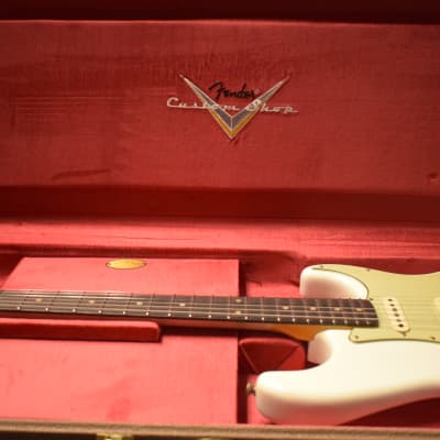 Fender Custom Shop Limited Edition '60 Stratocaster Journeyman Relic - Aged Olympic White image 11