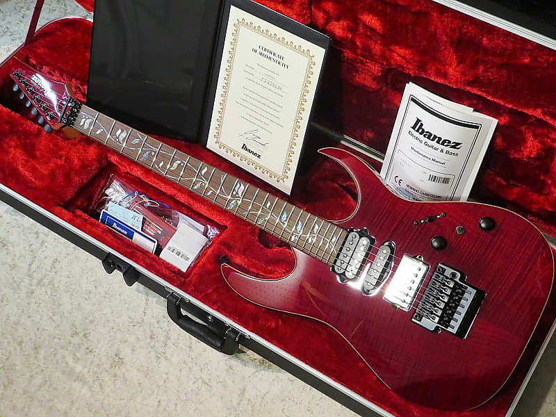 Ibanez j.custom Axe Design Lab RG8870 -Almandite Garnet