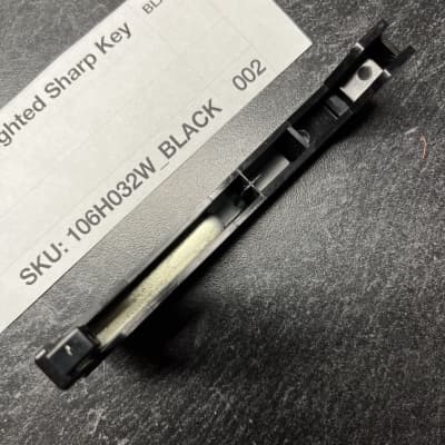 ORIGINAL Roland Replacement Weighted SHARP/BLACK Key (106H032W) for D-50, JX-8P, JX10, Juno-2, HS-80, S-50, A-50 image 3