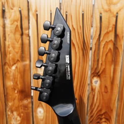 ESP USA M-II NTB FR - 3-Tone Sunburst Koa 6-String Electric Guitar w/ Black Tolex Case (2023) image 4