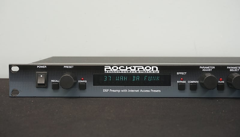 Rocktron VooDu Valve Online Guitar DSP Preamp - 1U Rack Mount