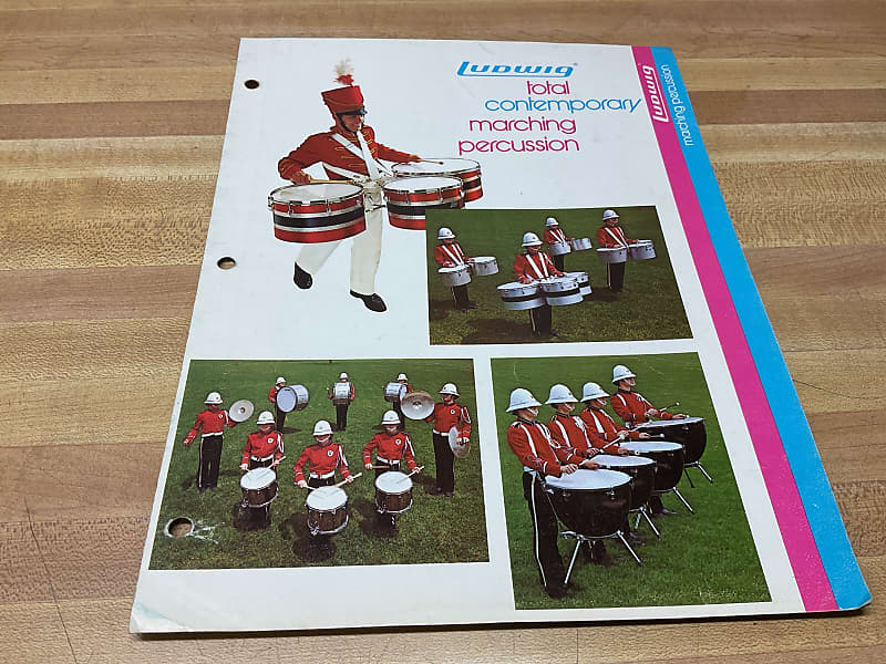 Ludwig Total Contemporary Marching Percussion Catalog Reverb