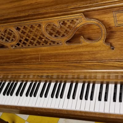 Kimball  Pecan Console Piano image 3