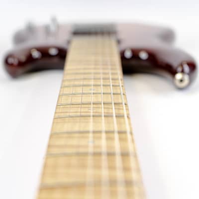 Mid 2000’s Carvin DC727 Quilted Deep Vintageburst 7-string Neck-Thru Guitar w/ OHSC image 11