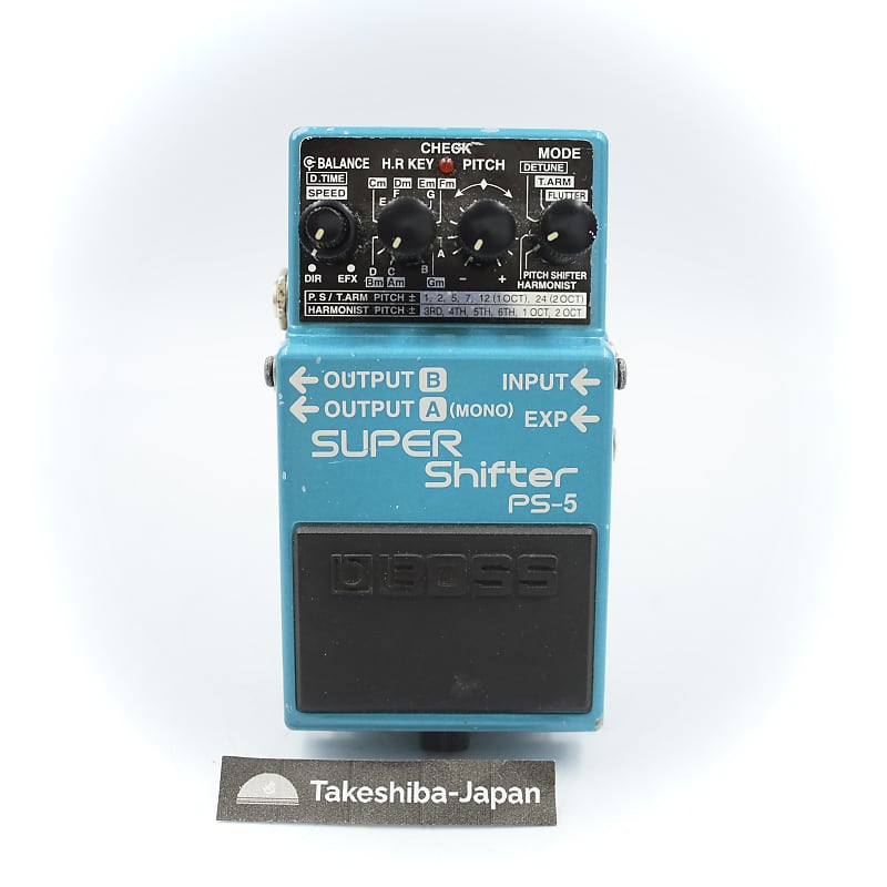 BOSS PS-5 Super Shifter エフェクター Amazon | BOSS PS-5 SUPER Shifter | ピッチシフター・オクター