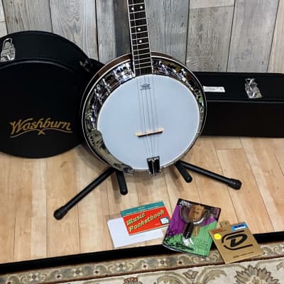 Washburn Americana B11 5-string Resonator Banjo  Complete Package, Support Small Business Buy Here ! image 16