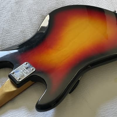 1970's Lyle 1802T Sunburst Electric Guitar Like Epiphone ET-270 Cobain MIJ Matsumoku Japan image 13