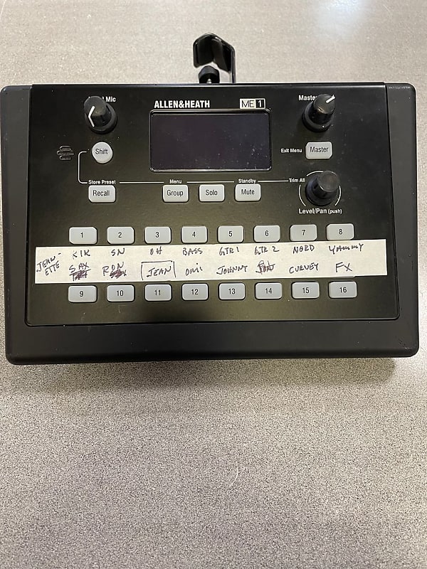 Allen & Heath ME1 In Ear Monitor System (Richmond, VA) Reverb