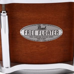Pearl Free Floater Mahogany/Maple - 6.5 x 14-inch Snare Drum - Satin Natural image 7