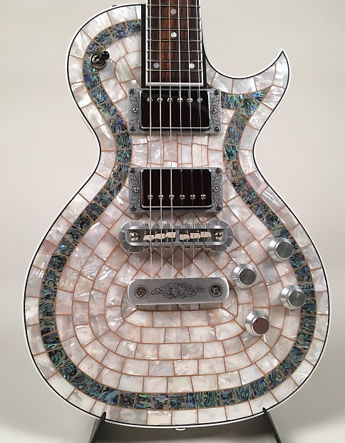 Zemaitis C24PF LITTLE RING PH Pearl Front | Reverb