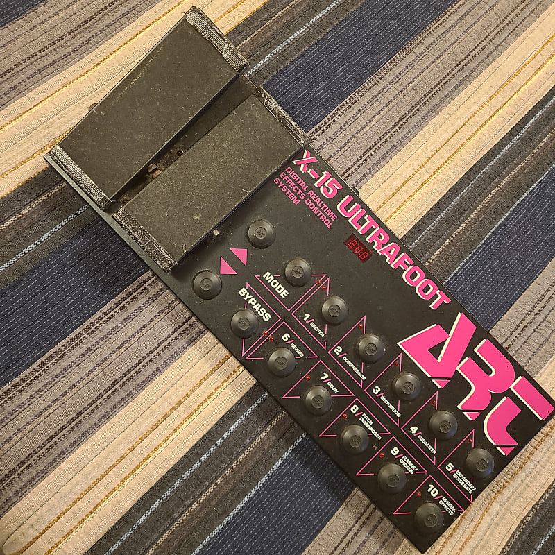 ART X15 Ultrafoot MIDI Effects Foot Controller Reverb