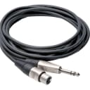 Hosa HXS-005 Pro Cable 1/4 inch TRS - XLR3F - 5-ft.