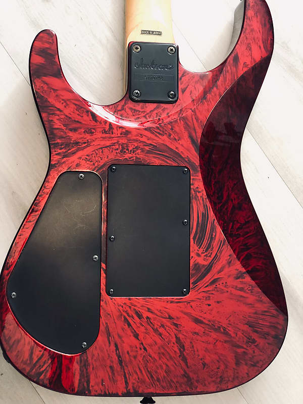 Jackson Pro Series DK2 Dinky Crimson Swirl Japan