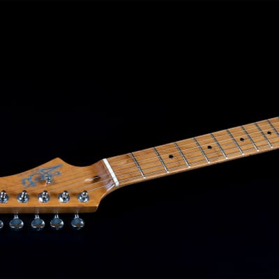JET JJ-350 Bk Offset Electric Guitar - Black image 7