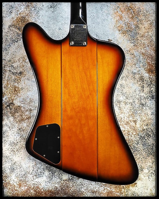1997 Epiphone Firebird Vintage Sunburst | Reverb