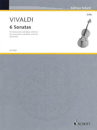 6 Sonatas For Violoncello And Basso Continuo | Reverb