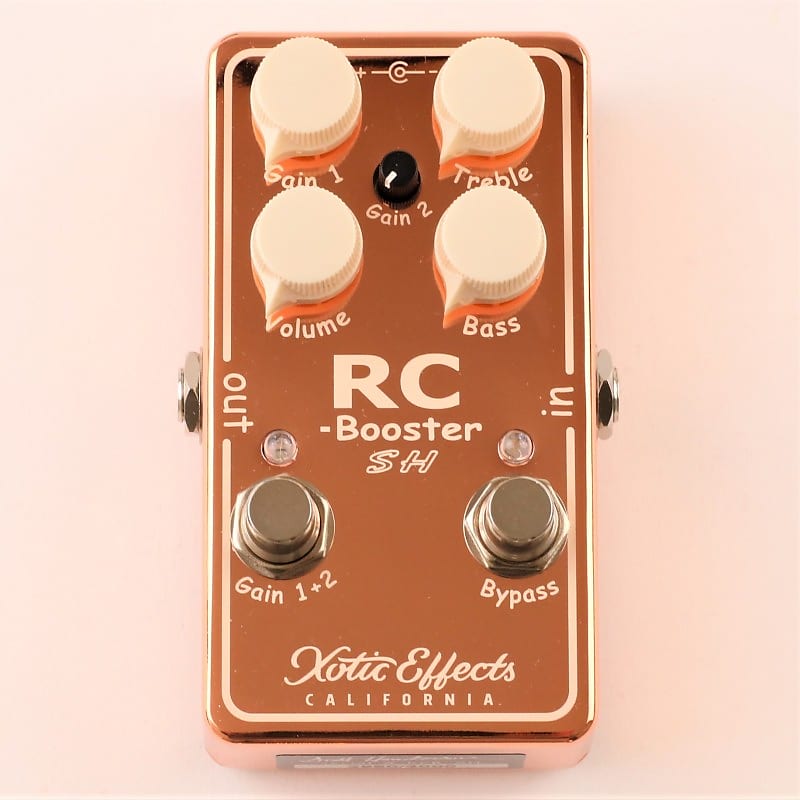 【値下げ】Xotic RC Booster SH ブースター】Xotic Effectsから世界屈指のジャズフュージョン