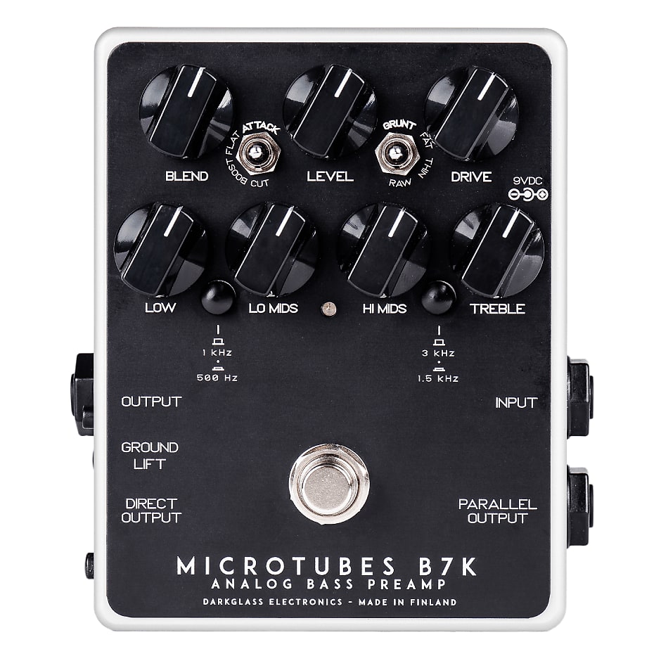 Darkglass Electronics Microtubes B7K Analog Bass Preamp | Reverb