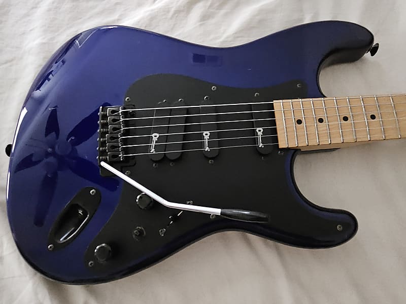 Charvel ST Custom 1990 Japan - Deep Blue - Excellent | Reverb