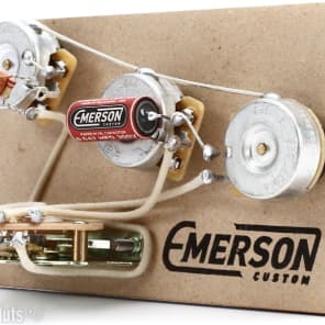 Emerson Custom 5-way Prewired Kit for Fender Stratocasters - 250k Pots image 4