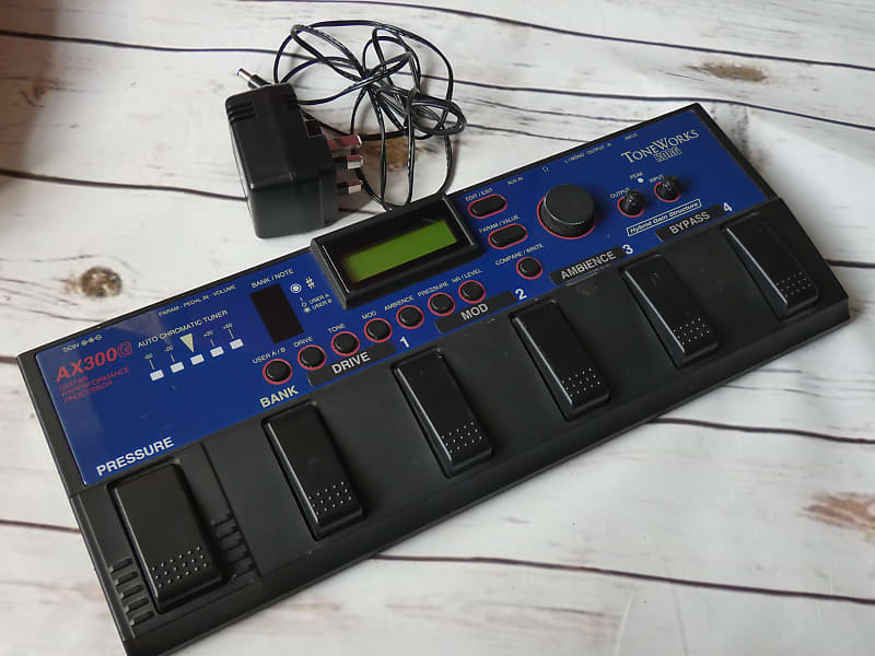 Korg AX300G guitar hyperperformance processor vintage mid to late 90's  digital guitar processor.