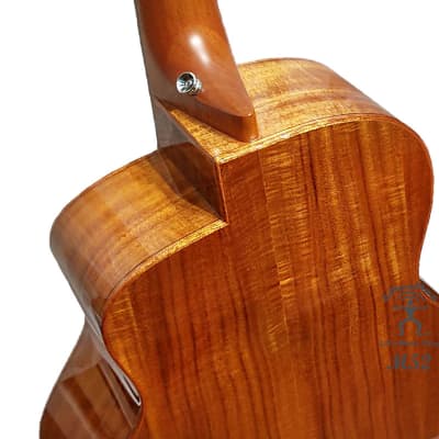 aNueNue M52 Solid Sitka Spruce & Acacia Koa Acoustic Future Sugita Kenji design Travel Size Guitar image 4
