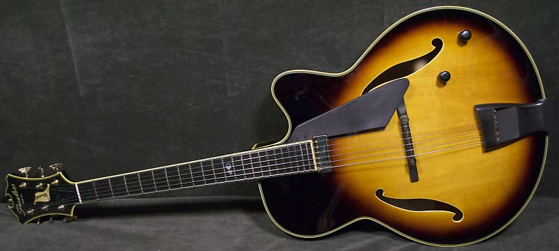Peerless Monarch 40th Sunburst Archtop Guitar #4024 w original Peerless hard case image 1