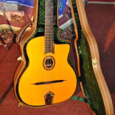 Gitane Modele Lulo Reinhardt Gypsy Jazz Acoustic/Electric Guitar image 19