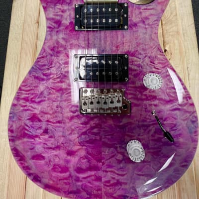 PRS SE Custom 24 quilt top 2024 - Violet | Reverb