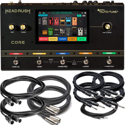 HeadRush Core Guitar FX/Amp Modeler/Vocal Processor CABLE KIT | Reverb