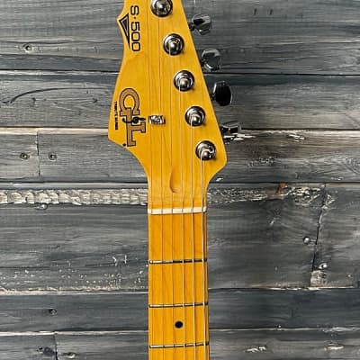 G&L Left Handed S-500 Tribute Electric Guitar- Tobacco Sunburst image 6