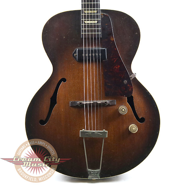 Rare Vintage 1950 s Gibson ES 130 ES 135 Hollow Body Electric Guitar