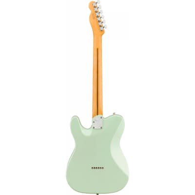 Fender American Ultra Luxe Telecaster Surf Green image 2
