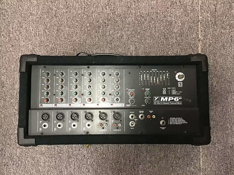 Yorkville MP6D Powered Mixer Head Reverb